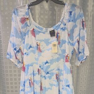 Hot Topic Disney Sleeping Beauty Cloud Dress New With Tags! Junior Size XL